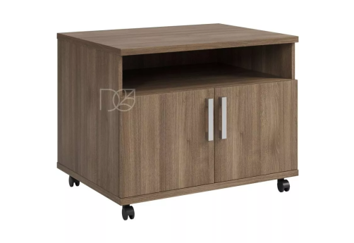 Тумба для оргтехники, цвет шамони темный