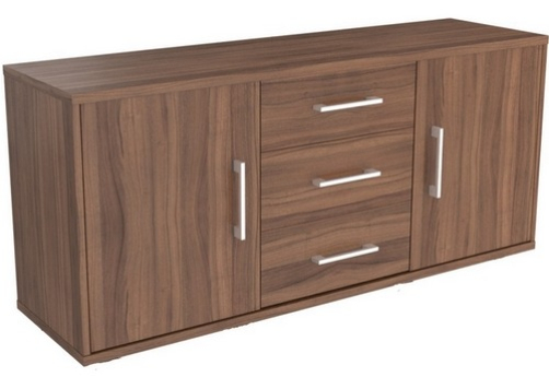 Тумба стационарная для оргтехники Вельвет, цвет темный дуб