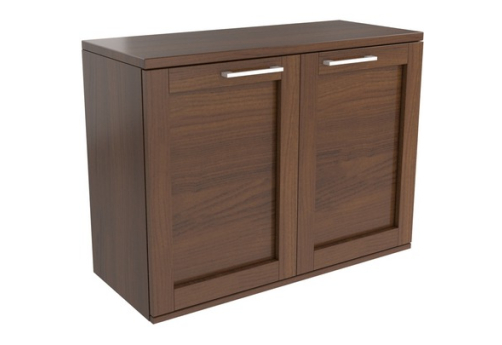 Греденция 2 двери Оливия, цвет темный орех