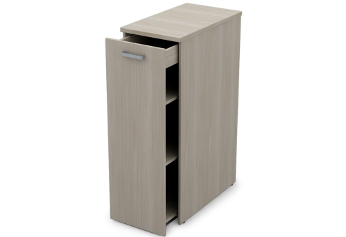 Тумба с выкатной секцией Деко, цвет шамони светлый