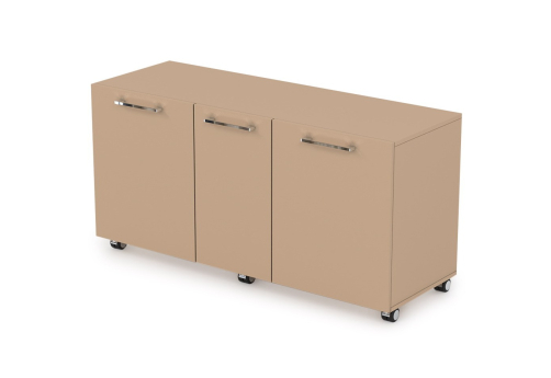 Тумба сервисная мобильная Кенвуд Конференц, цвет мокко