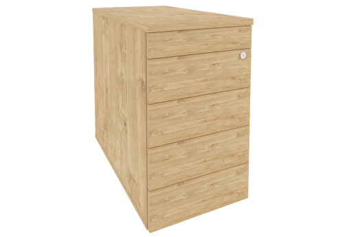 Тумба приставная/опорная (TIP-ON), цвет тиквуд светлый