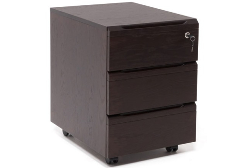 Тумба подкатная Сопрано, цвет дуб ферро