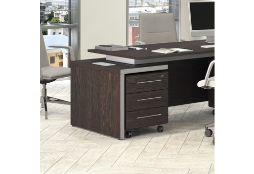 Тумба мобильная Эдвард, цвет венге