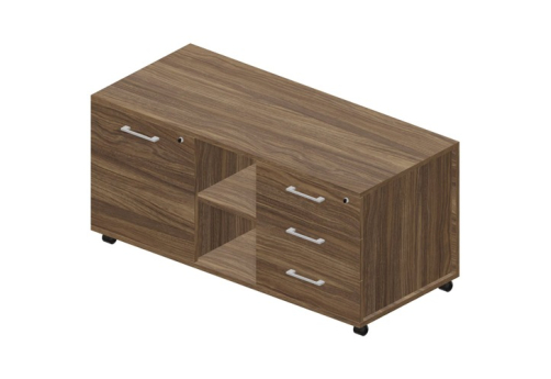 Тумба сервисная усиленная правая Киви, цвет орех