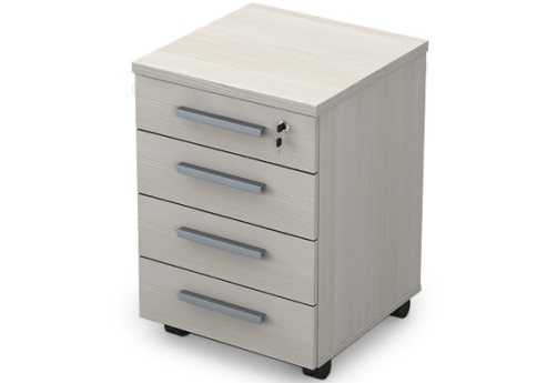 Тумба подкатная Платинум Персонал, цвет слоновая кость