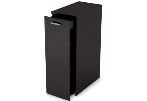 Тумба с выкатной секцией Деко, цвет венге