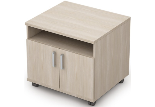 Тумба для оргтехники Деко, цвет шамони светлый