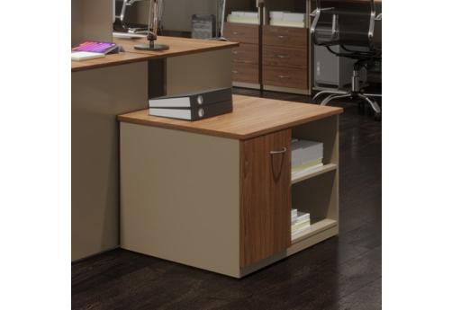 Тумба сервисная Гардения Офис, цвет ред фокс