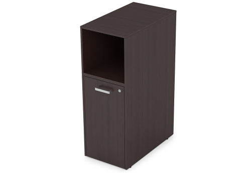 Тумба с выдвижным блоком, цвет венге