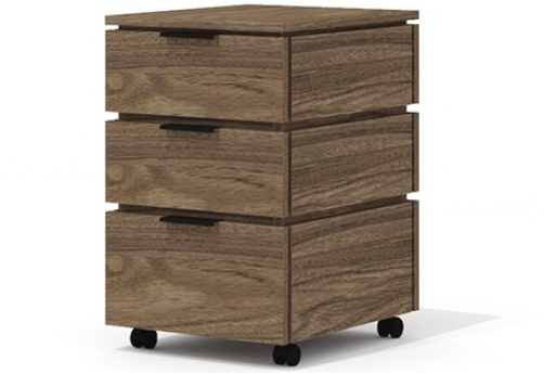 Тумба мобильная Нордвик, цвет палдао