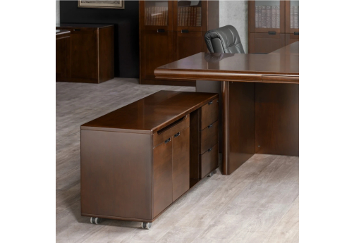 Приставка подкатная Север, цвет темный орех