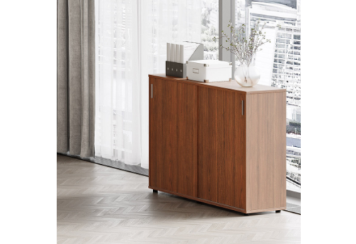 Тумба с раздвижными фасадами Амарант, цвет орех