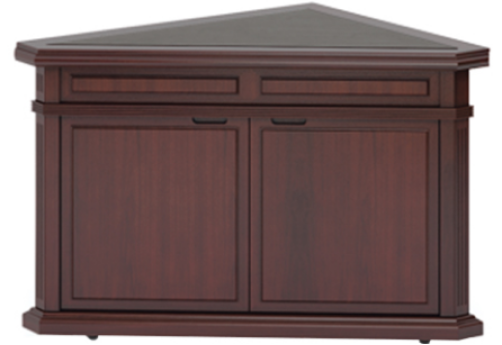 Приставка угловая левая, цвет темный дуб