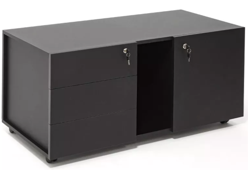 Приставка подкатная, цвет черный