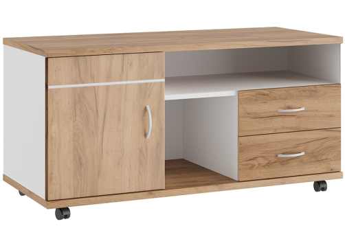 Подкатная приставка Стинг, цвет дуб крафт + белый