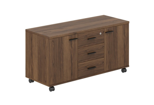 Тумба сервисная 3 ящика Индиго Вуд, цвет дуб модена