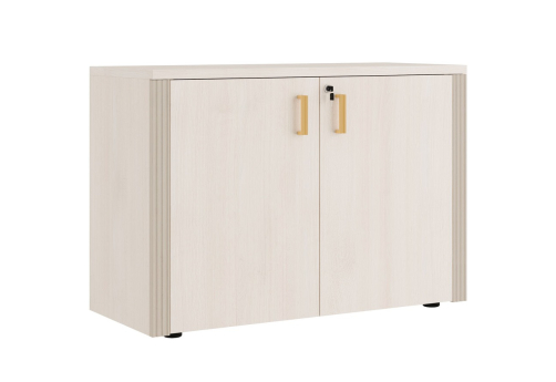 Креденция с декоративными элементами Визави, цвет дуб шамони светлый