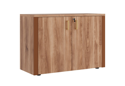 Креденция с декоративными элементами Визави, цвет орех бренди