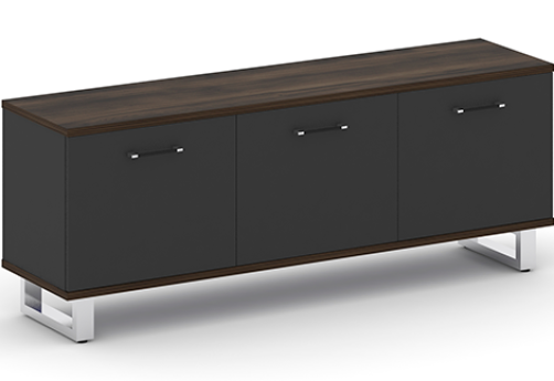 Греденция большая Брауни, цвет дуб мали + антрацит