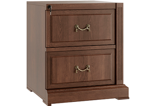 Тумба приставная левая Ричард, цвет дуб шоколад