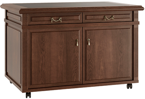 Приставка подкатная Ричард, цвет дуб шоколад