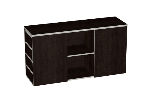 Тумба объединяющая V - 3.8 Валенсия, цвет венге