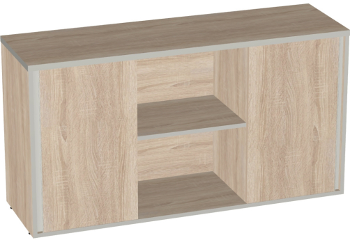 Тумба объединяющая (раздвижные двери) Валенсия, цвет дуб сонома