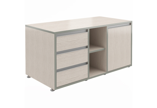 Тумба сервисная Валенсия Директ, цвет сосна карелия