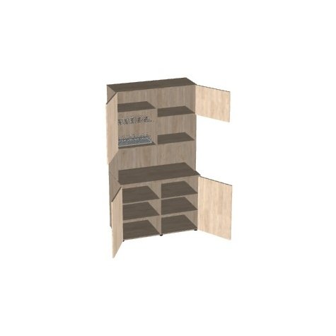 Офисная мини-кухня Индиго №5