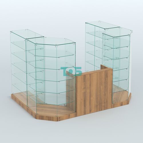 Торговый стеклянный павильон Абсолют №2а (закрытый) (4.13 кв.м)