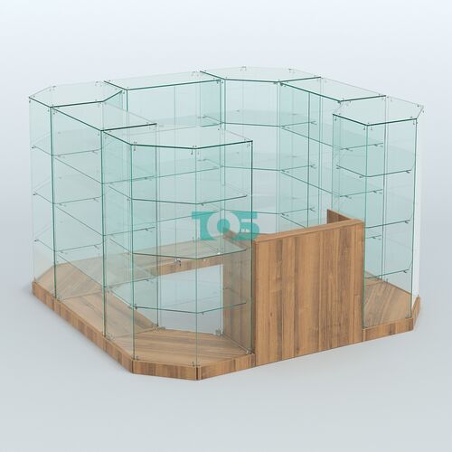 Торговый стеклянный павильон Абсолют №3а (закрытый) (6, 05 кв.м)