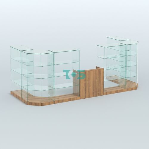 Торговый стеклянный павильон Абсолют №5 (открытый) (7, 15 кв.м)