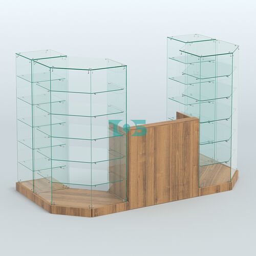 Торговый стеклянный павильон Абсолют №8 (открытый) (3 кв.м)