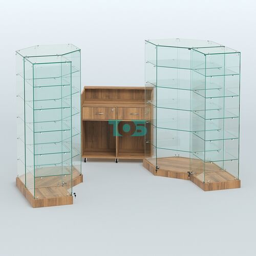 Торговый стеклянный павильон Абсолют №8а (закрытый) (3 кв.м)