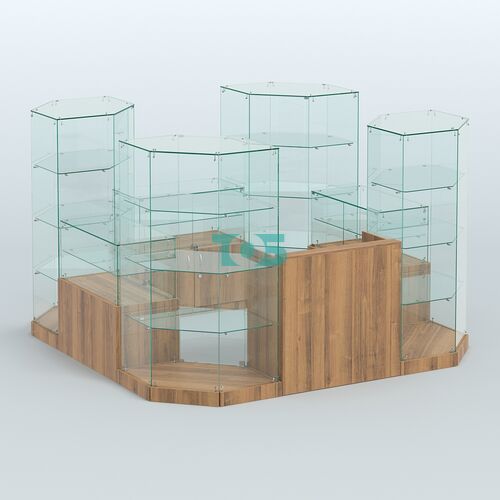 Торговый стеклянный павильон Абсолют №9а (закрытый) (6, 05 кв.м)