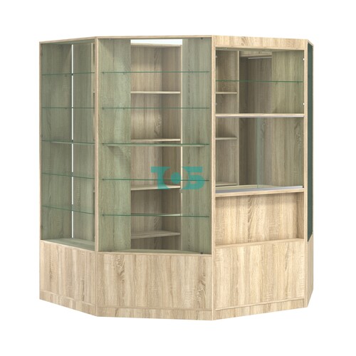 Пристенный торговый павильон из ДСП СЭСП №2 (3, 3 кв.м)