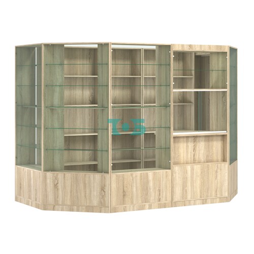 Пристенный торговый павильон из ДСП СЭСП №4 (4, 68 кв.м)