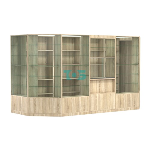 Пристенный торговый павильон из ДСП СЭСП №6 (6 кв.м)