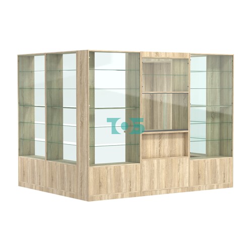 Пристенный торговый павильон из ДСП СЭСП №9 (5, 67 кв.м)