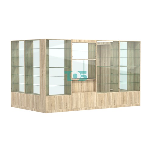 Пристенный торговый павильон из ДСП СЭСП №11 (7, 56 кв.м)