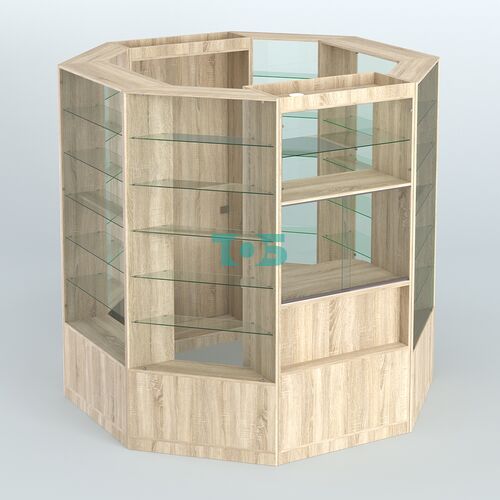 Островной торговый павильон из ДСП СЭСП №1 (4, 66 кв.м)