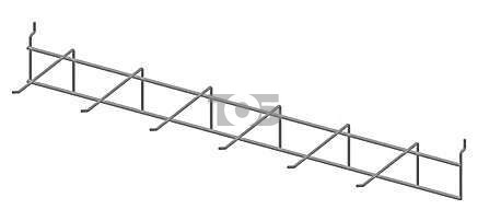 Гребенка 6-штыревая ПК.К.03 для универсальной торговой стойки СТУ-2
