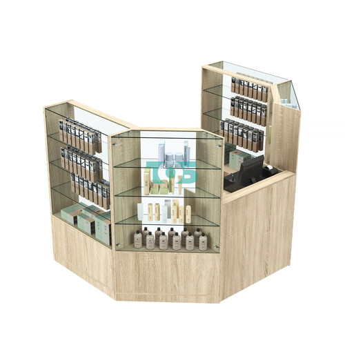 Торговый пристенный островок ГРАЦИЯ №1 (открытый) (3.3 кв.м)