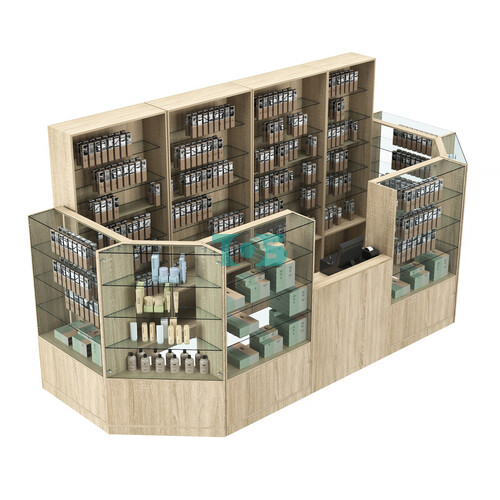 Торговый пристенный островок ГРАЦИЯ №6 (открытый) (6.05 кв.м)