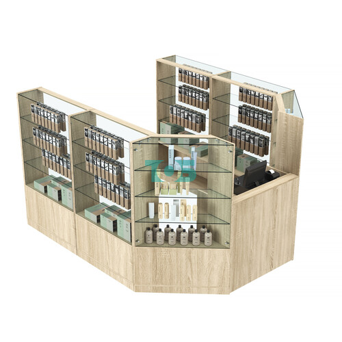 Торговый пристенный островок ГРАЦИЯ №7 (открытый) (5.24 кв.м)