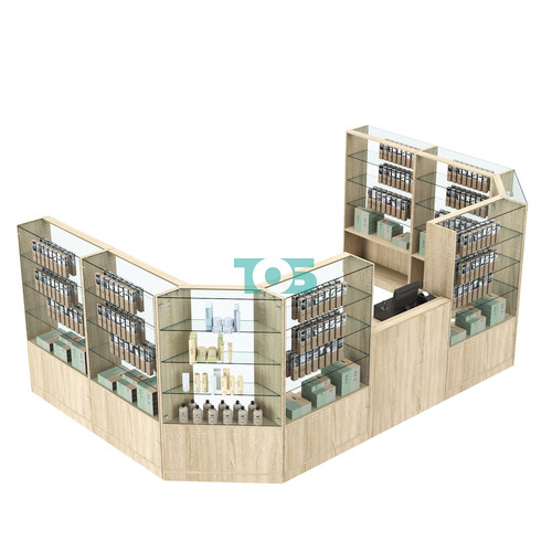 Торговый пристенный островок ГРАЦИЯ №11 (открытый) (9.62 кв.м)