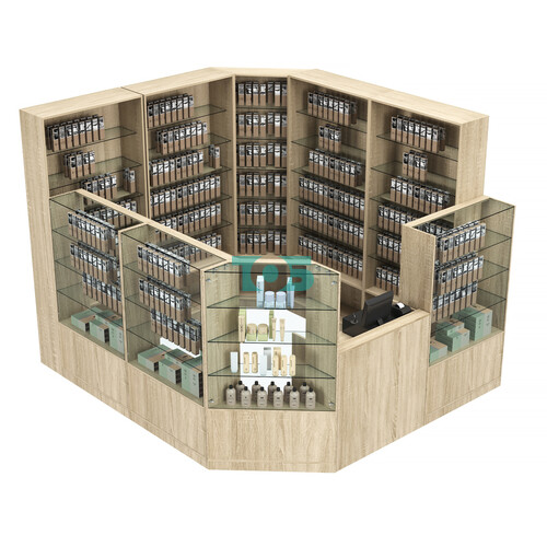 Торговый угловой островок ГРАЦИЯ №4 (открытый) (6.63 кв.м)