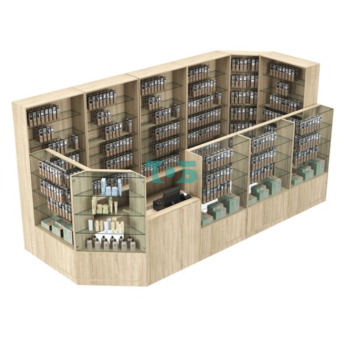 Торговый угловой островок ГРАЦИЯ №8 (открытый) (7.74 кв.м)