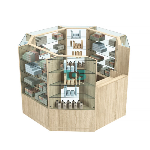Торговый островок в центр зала ГРАЦИЯ №1 (открытый) (4, 66 кв.м)